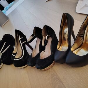 Elegant Black High Heels